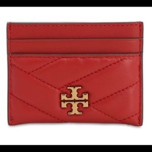 NWT Kira Quilted Leather Card Case